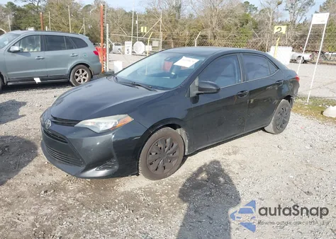 2017 Toyota Corolla Le из США, поврежденный, VIN 5YFBURHE5HP724737